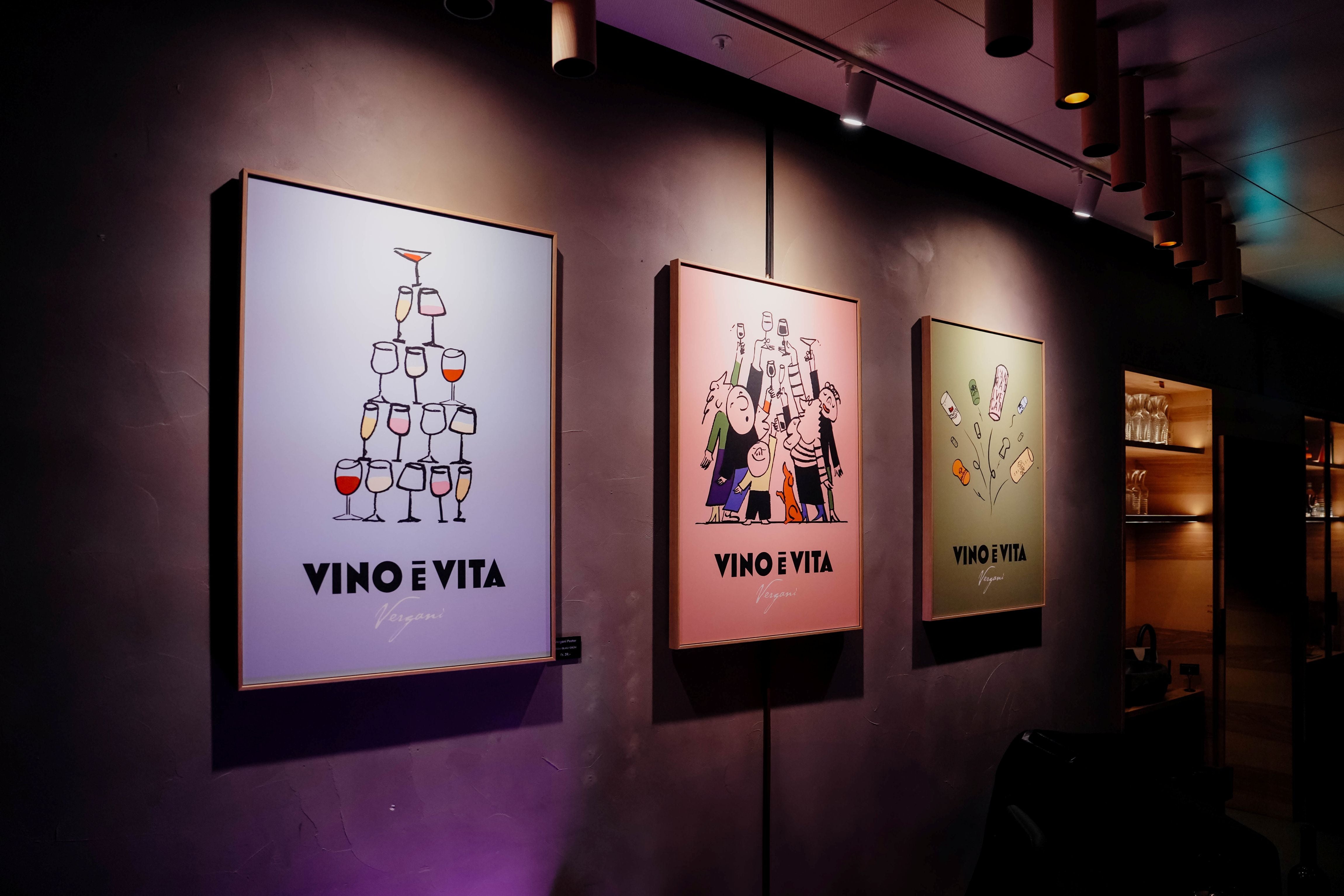 Poster Vergani verde