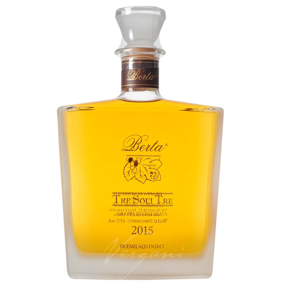 Berta Grappa Nebbiolo Riserva Tre Soli Tre