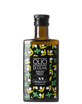 Extra virgin olive oil Muraglia BASILICO 20cl.