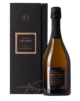 Champagne Brut Millésime Meunier Premier Cru Cattier 75cl avec carton individuel