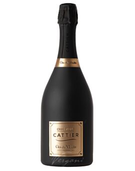 Champagne Clos du Moulin Brut Premier Cru Cattier 75cl with single box